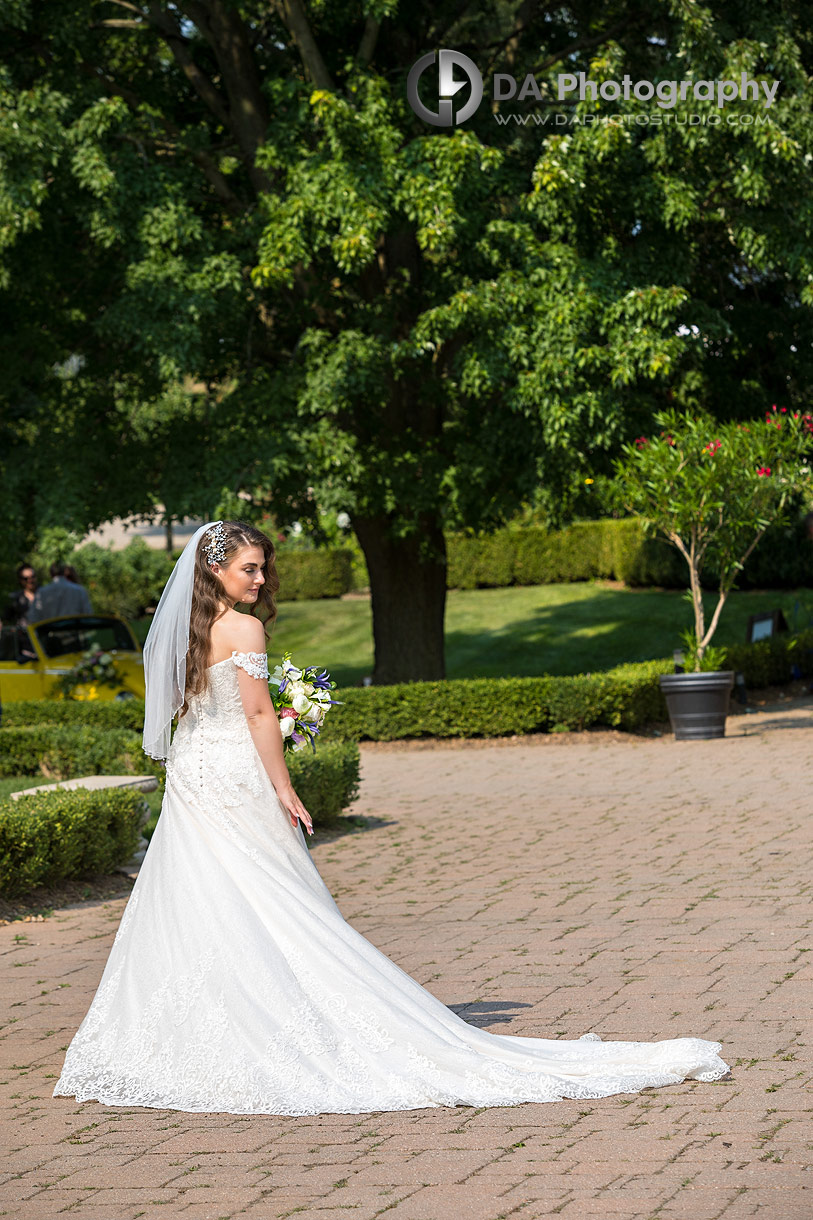 Bride at Ayr Garden Weddings