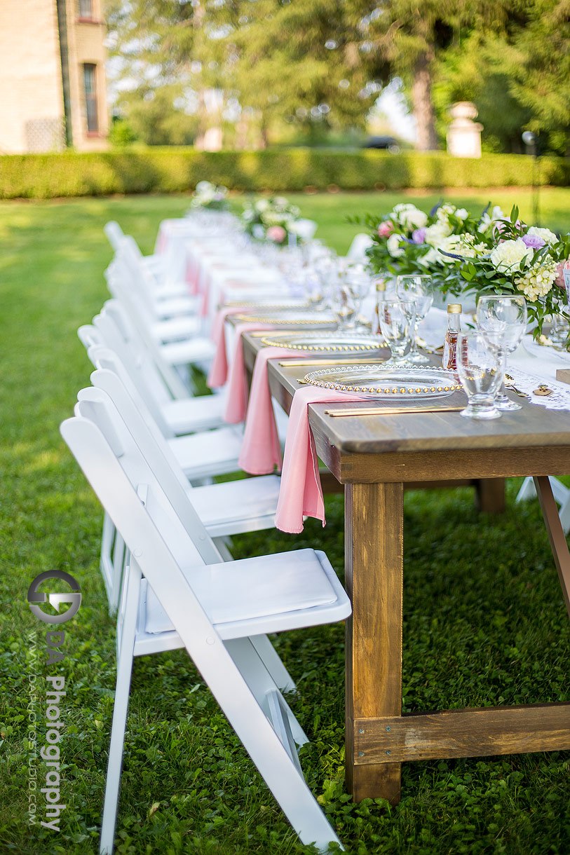 Outdoor Wedding Receptions at NIthRidge Estates