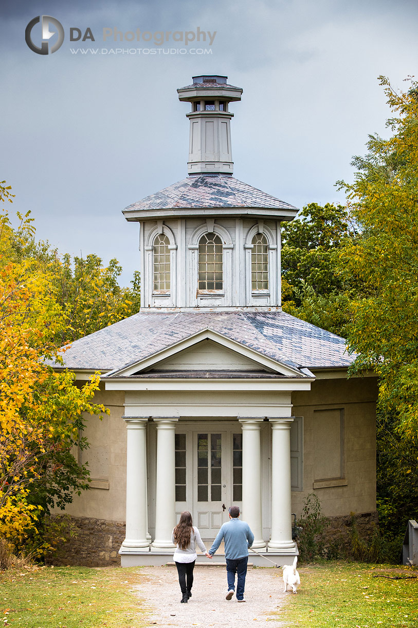 Dundurn Castle Engagement in Fall