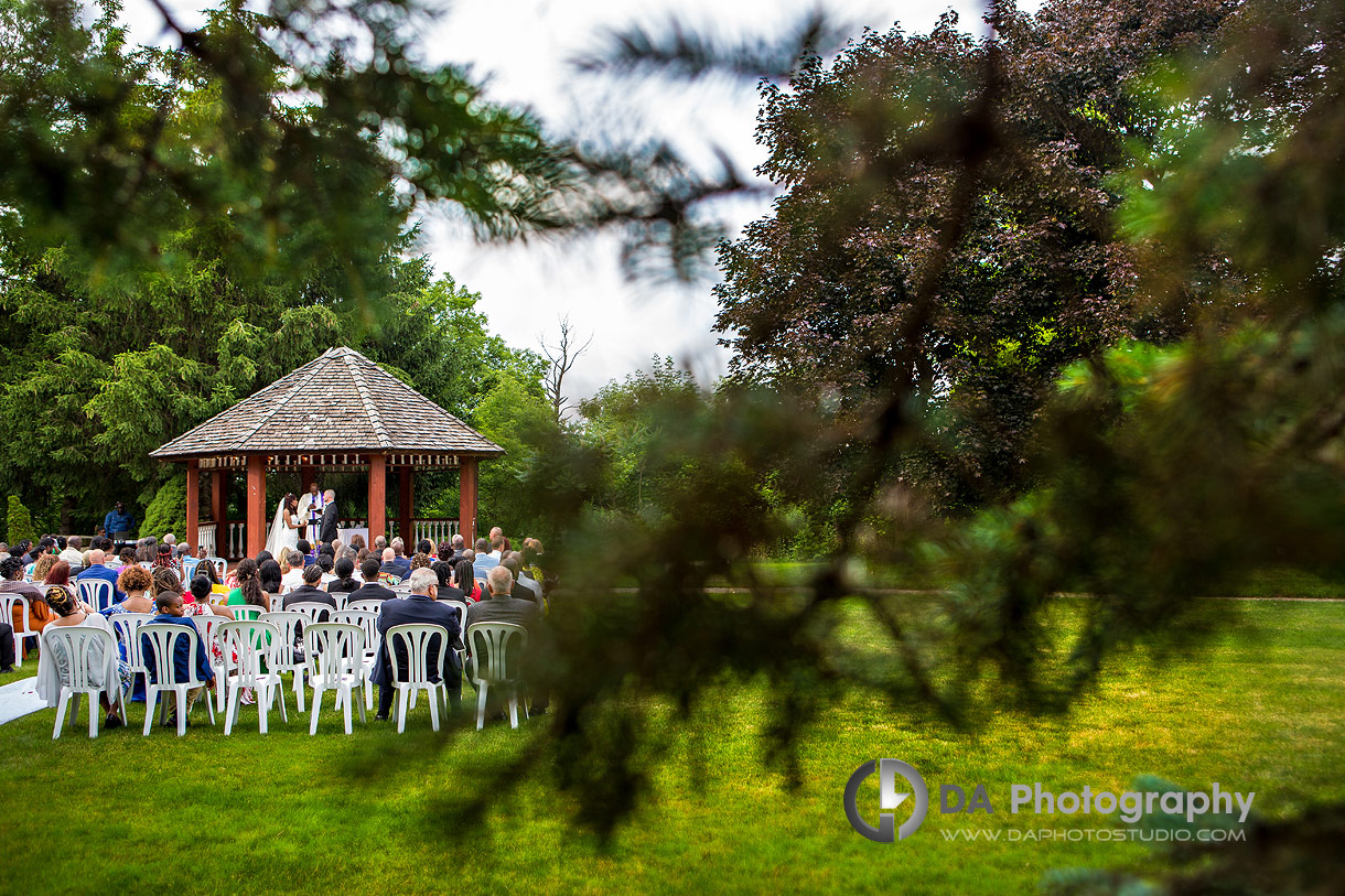 Terrace on the Green Wedding Ceremony