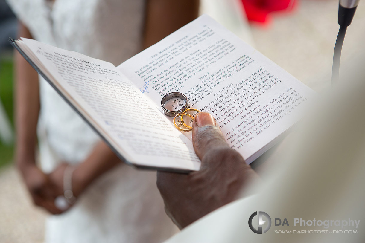 Wedding Ceremony at Terrace on the Green