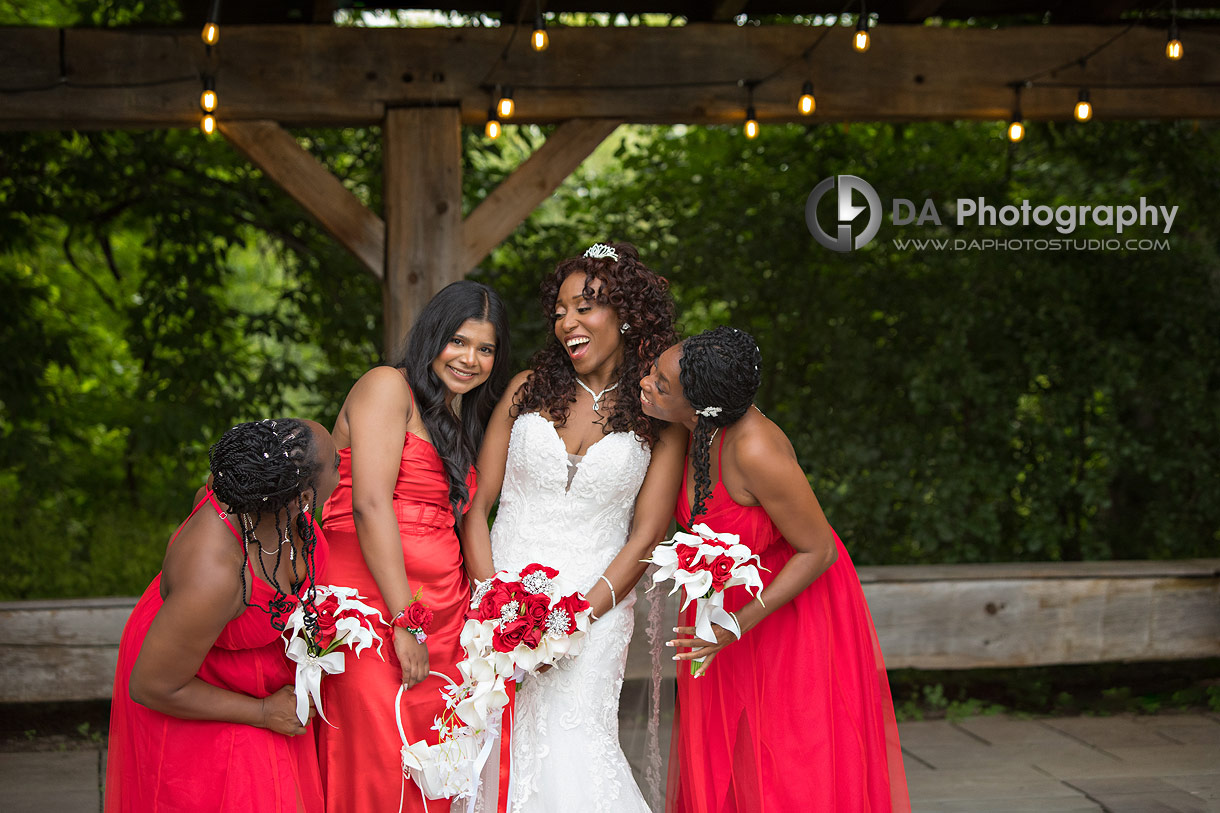 Bridesmaids at Terrace on the Green