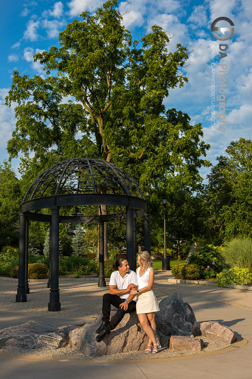 Engagement photographers in Oakville