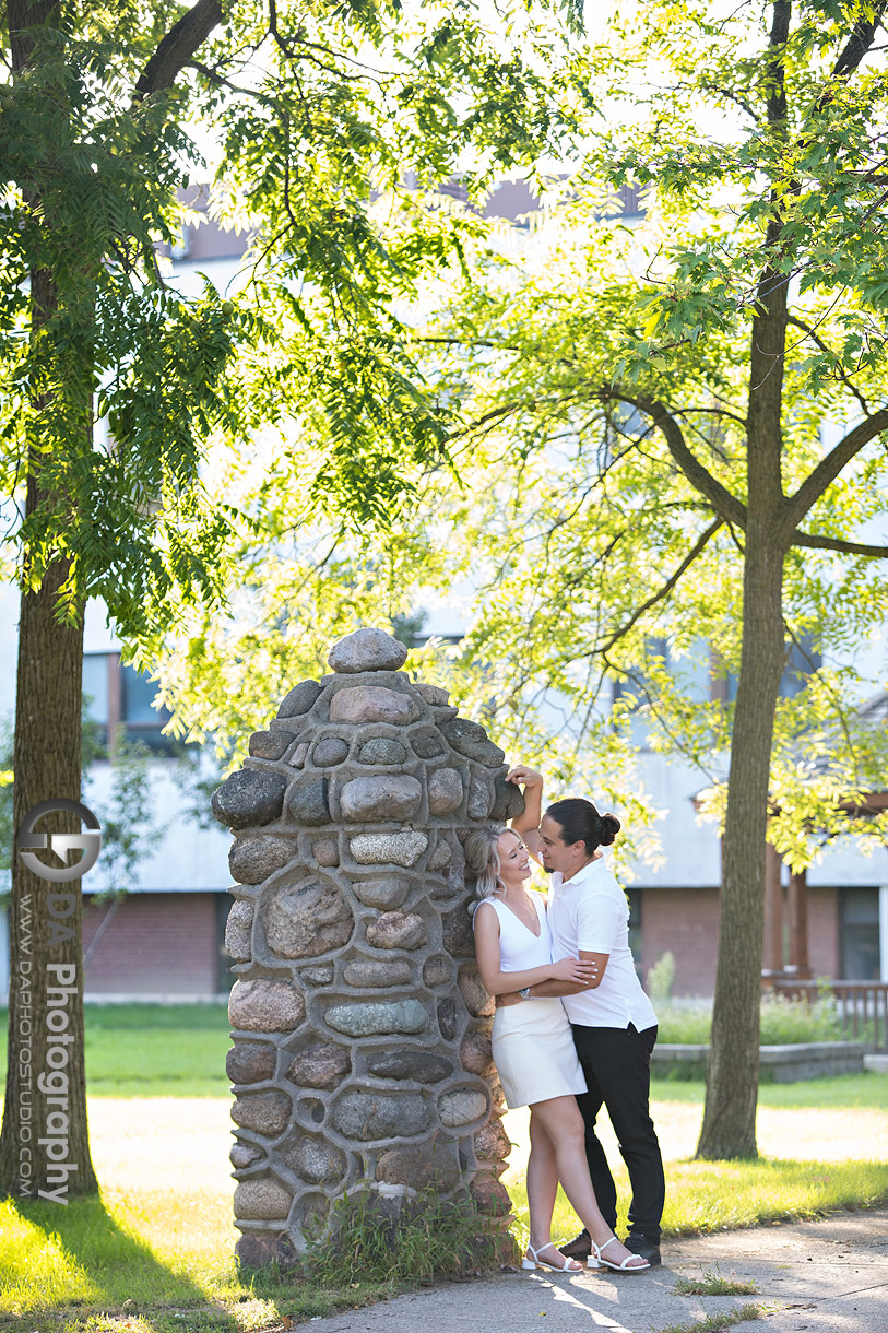 Intimate Couples Pictures at Westwood Park in Oakville