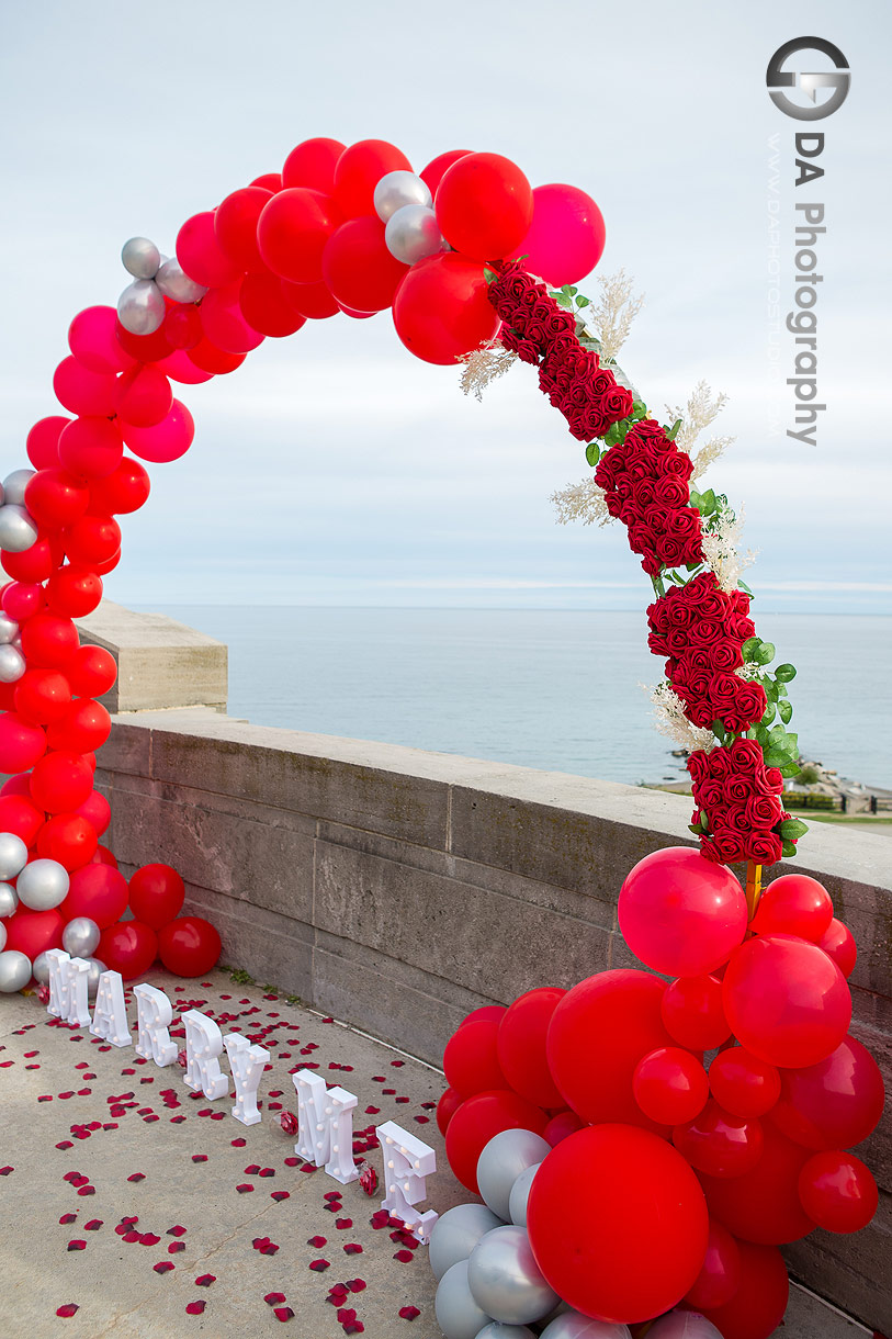 Photo of a Proposal setup at R.C. Harris Water Treatment Plant