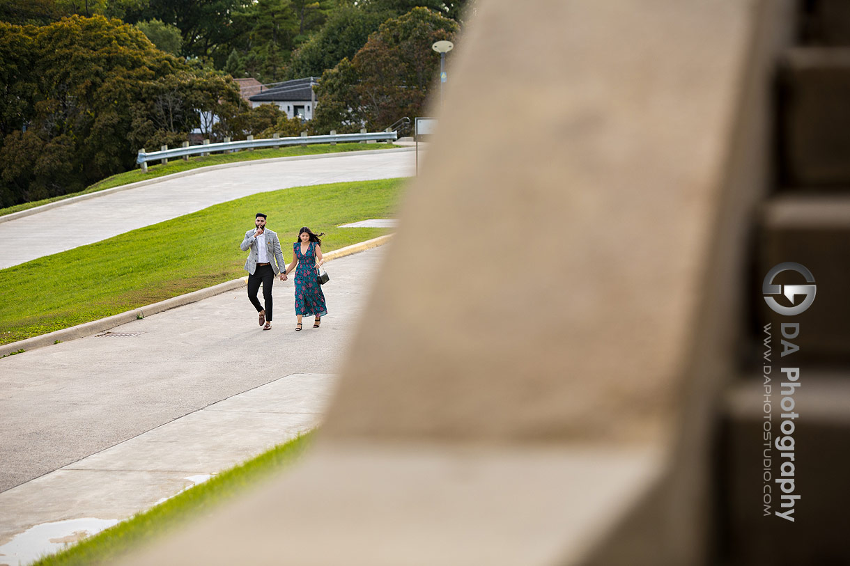 Toronto proposal photographer at R.C. Harris Water Treatment Plant