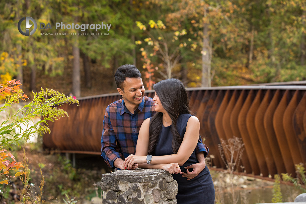 Best engagement photographer at Forks of the Credit