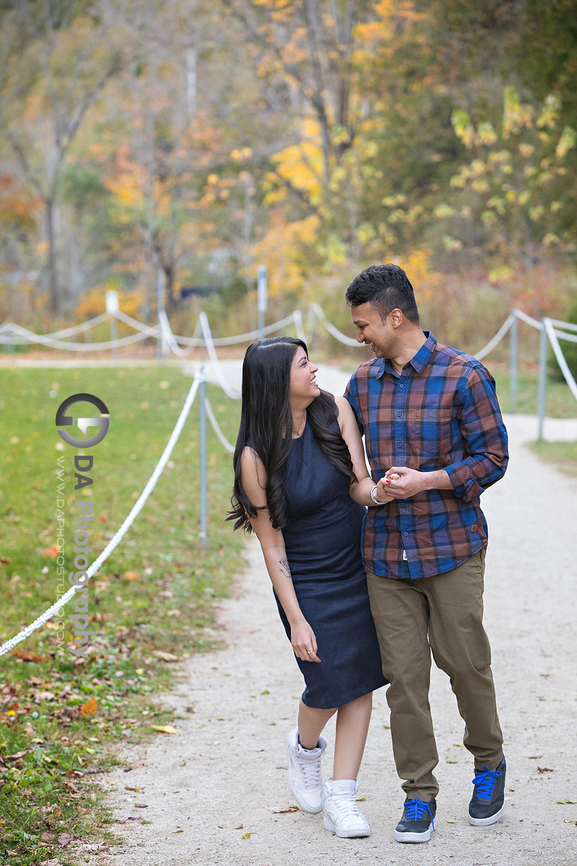 Forks of the Credit engagement photography