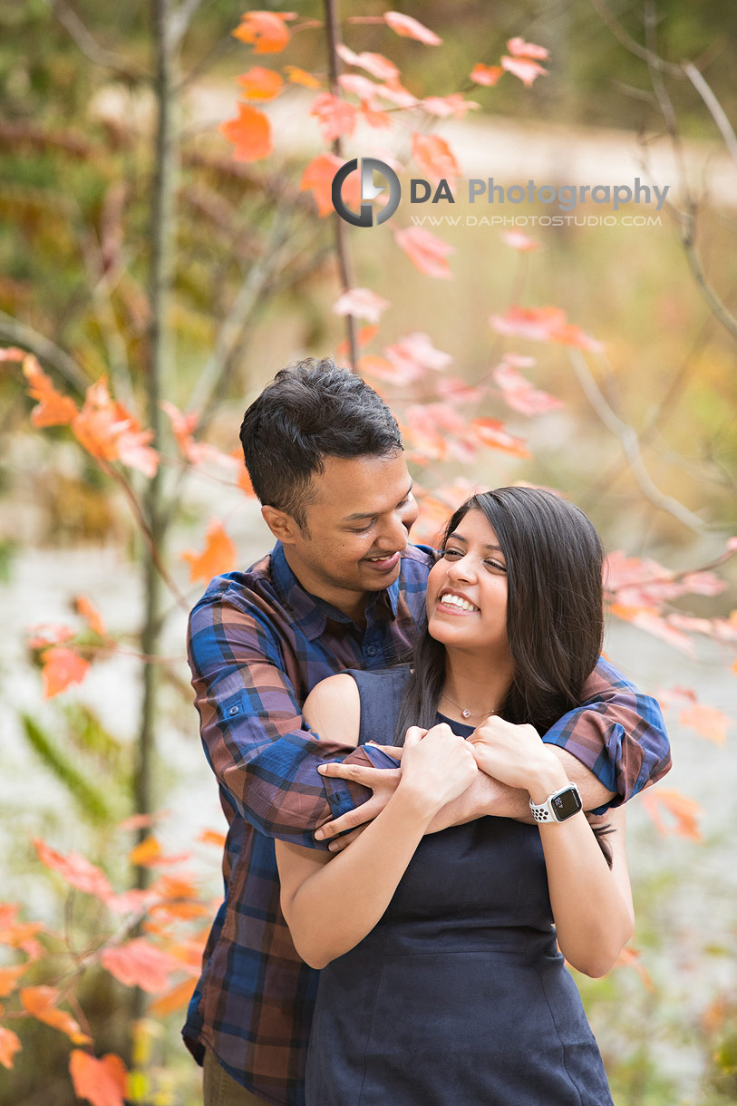 Top engagement photographer for Forks of the Credit