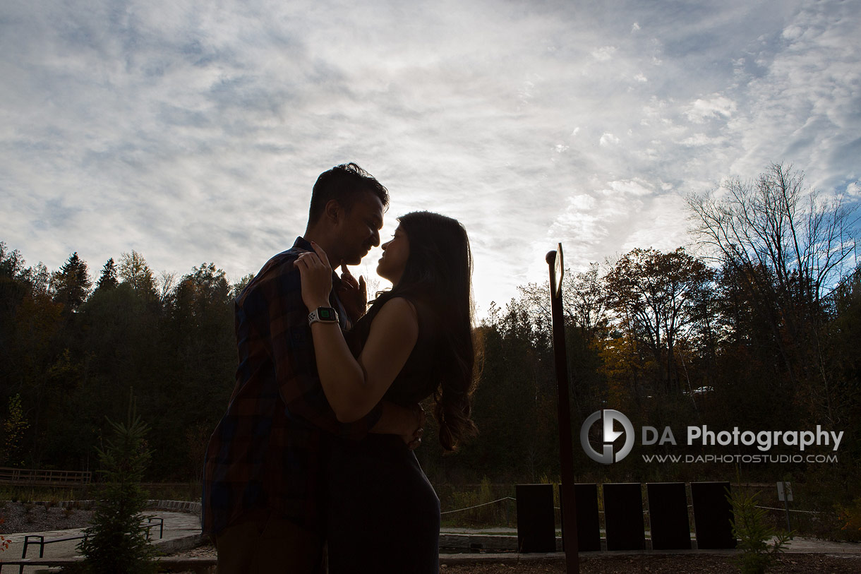 Belfountain Conservation Area intimate engagement photos