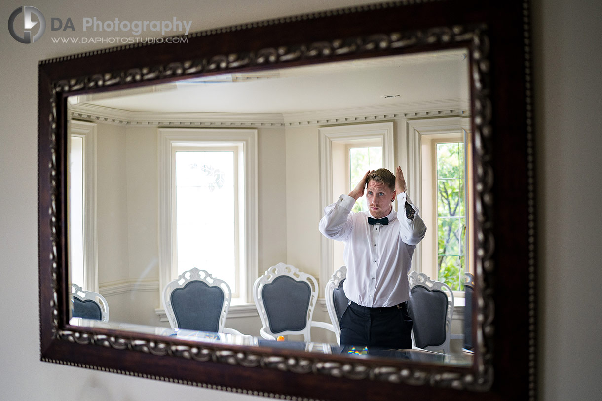 Groom at Edgewater Manor