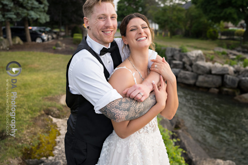 Edgewater Manor Wedding Photos at Sunset