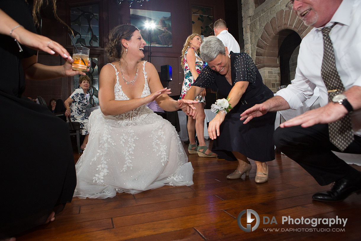 Dancing photo during Wedding Reception at Edgewater Manor