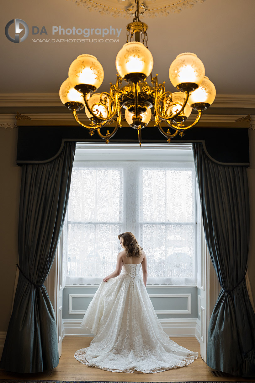 Wedding Dress at Alderlea Heritage Estate