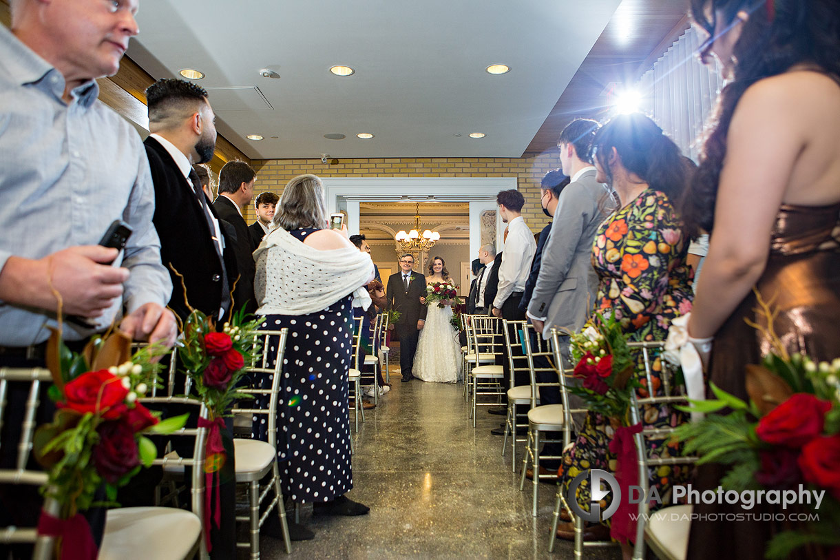 Wedding Ceremony at Alderlea