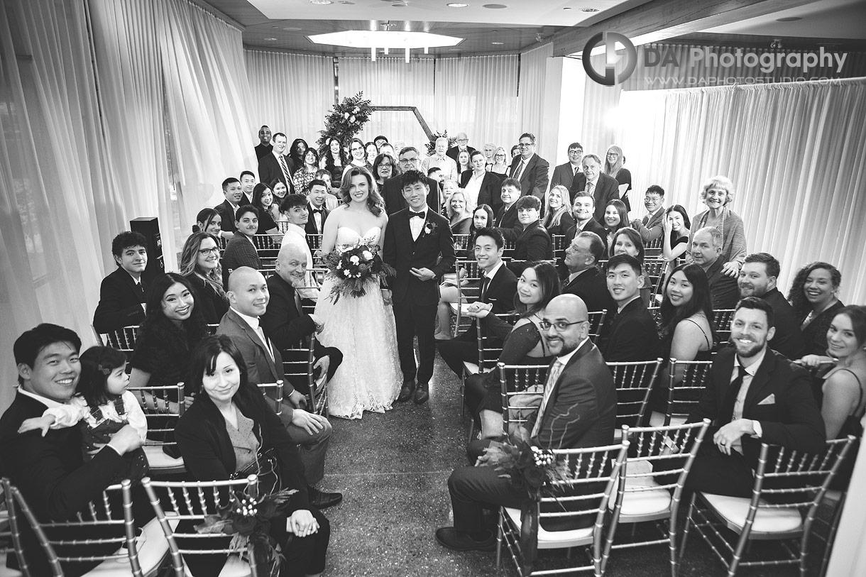 Group photo after Alderlea Wedding Ceremonies