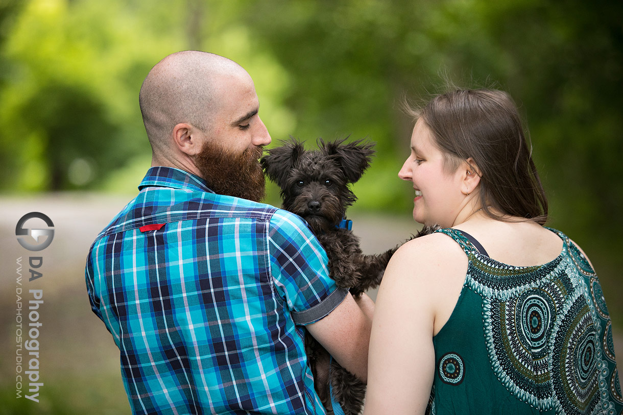 Etienne Brule Park Engagements with Puppy