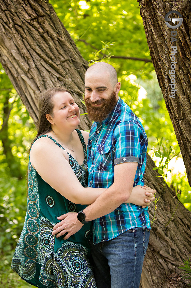 Intimate engagement photos