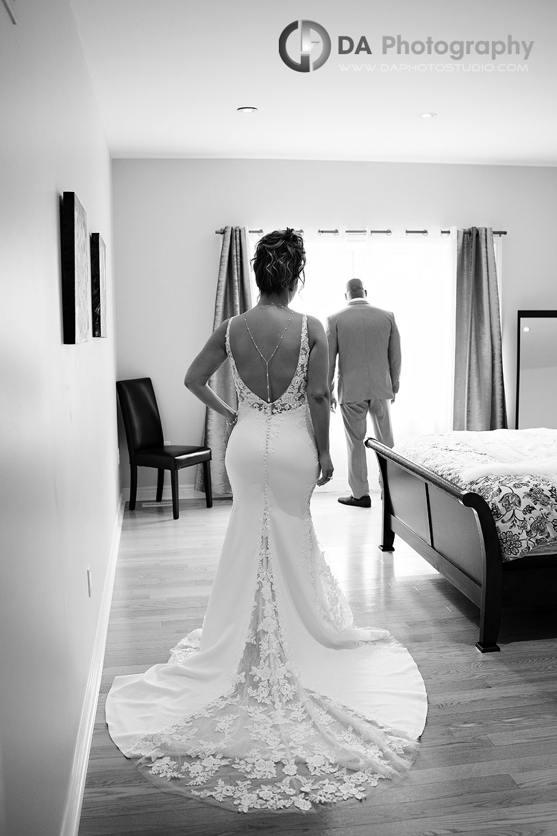 Bride and Groom in Vaughan