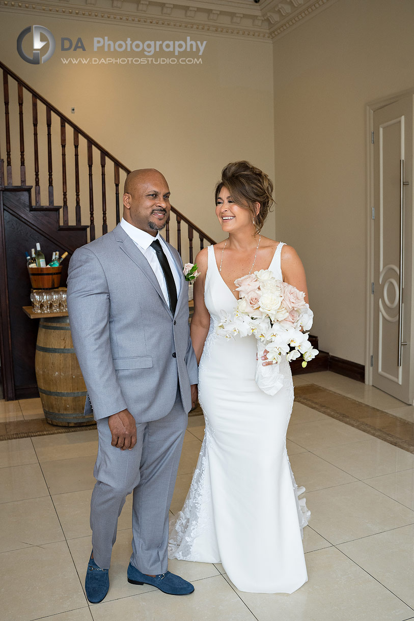 Bride and Groom at Paradise Banquet Hall