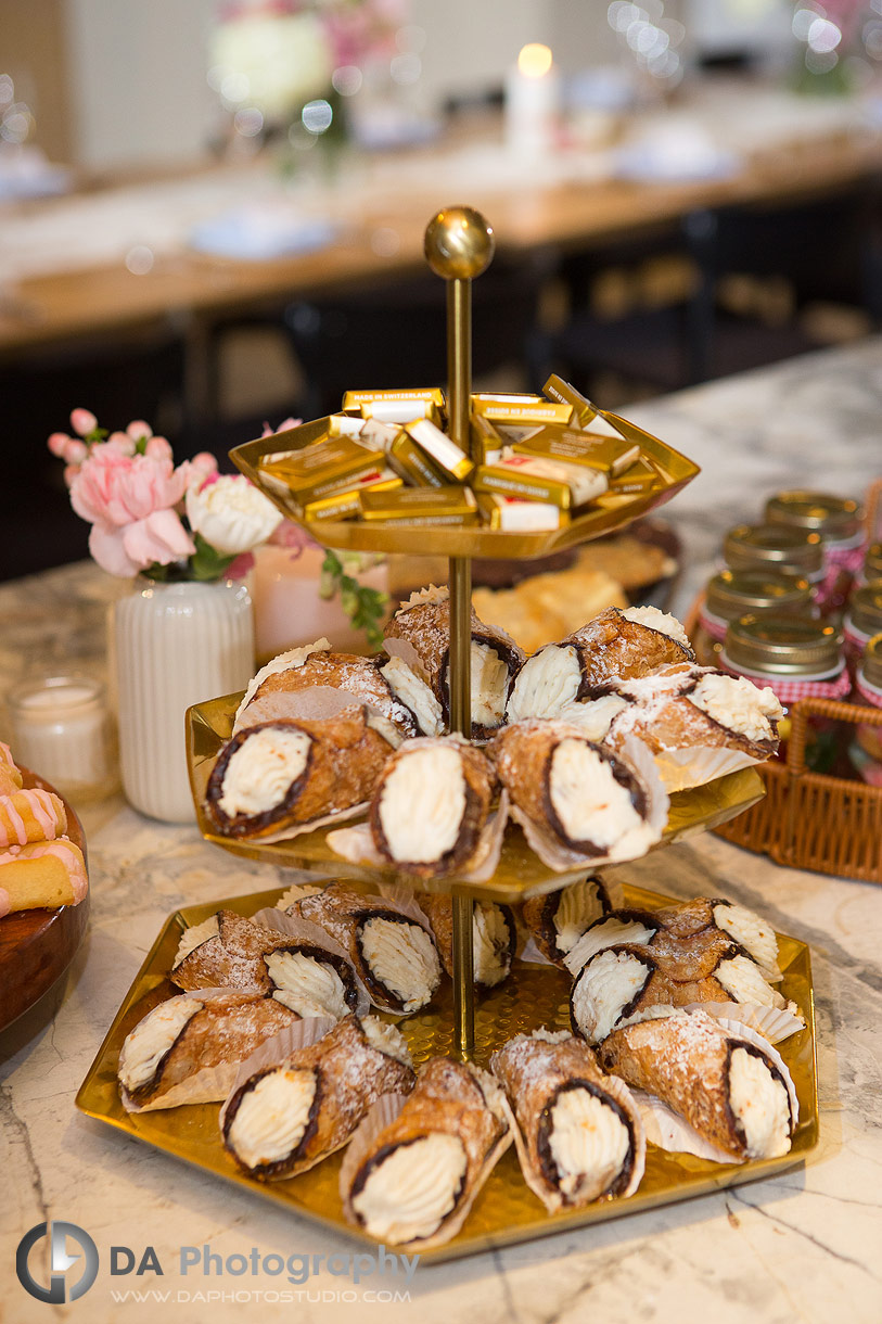 Sweets display photo at the L'Attico