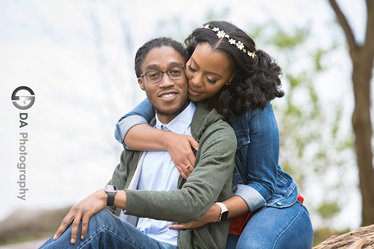 Best engagement photographers at Jack Darling Park
