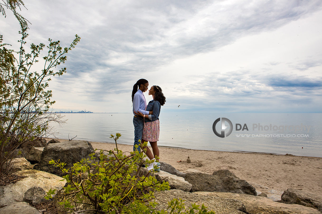 Engagement photographers in Mississauga at Jack Darling Park