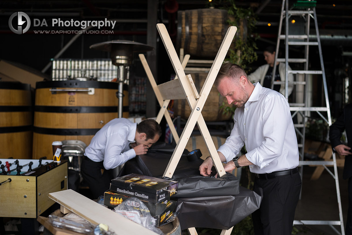 Groomsman at Rainhard Brewing Co.
