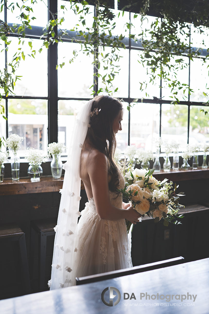 Wedding Photo at Rainhard Brewing Co. in Toronto