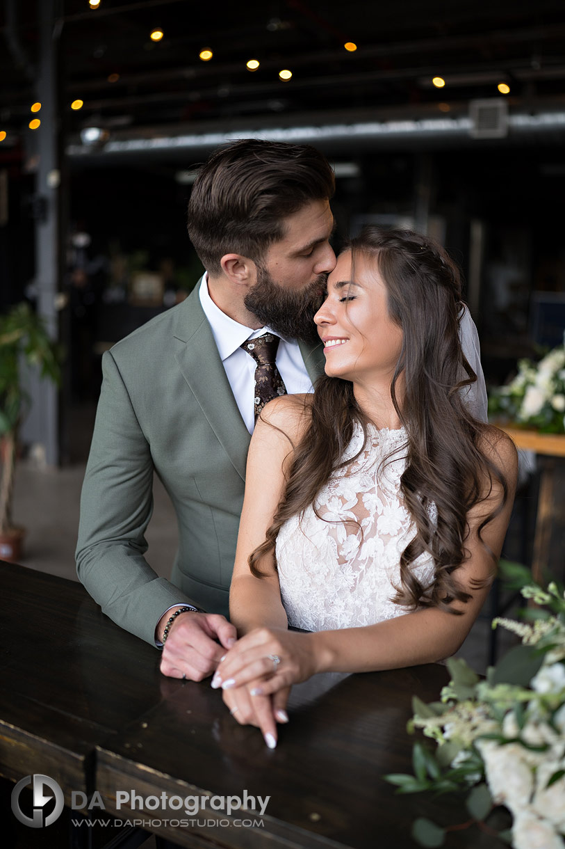 Wedding Pictures at Rainhard Brewing Co. in Toronto