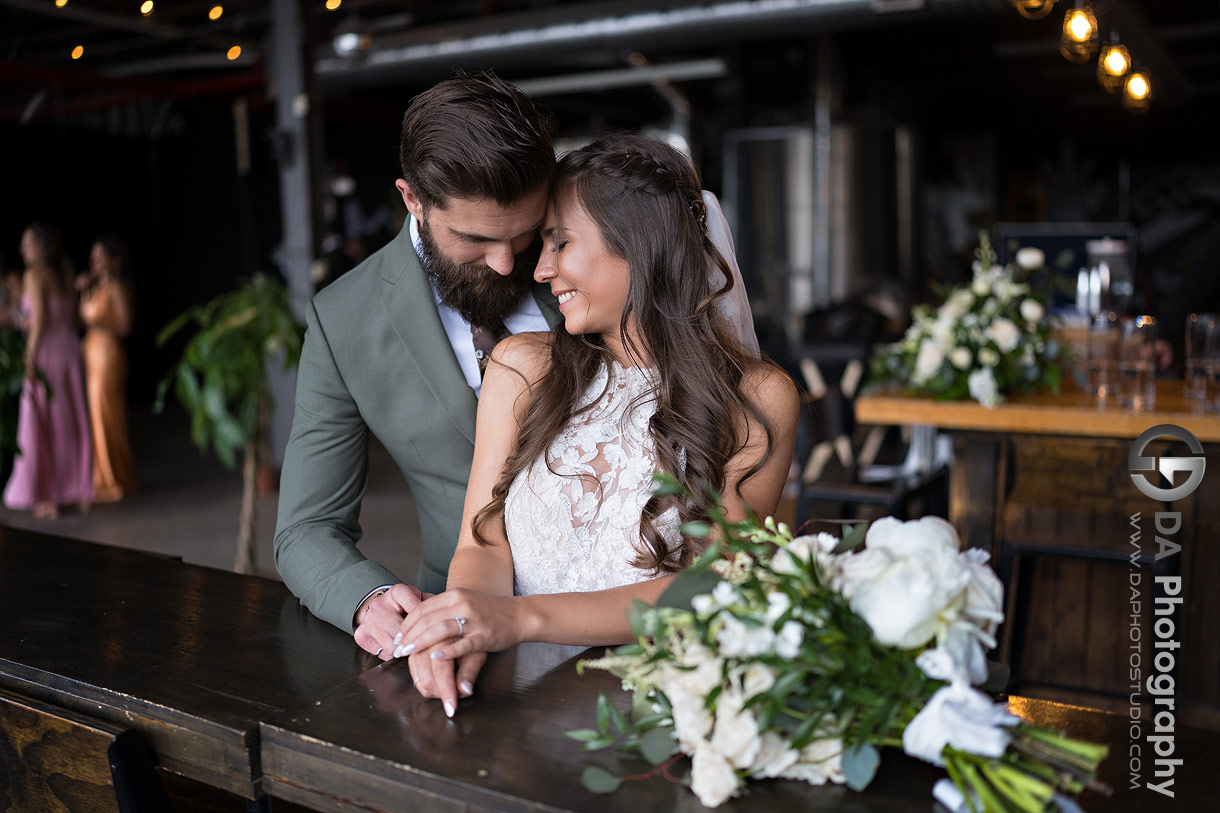 Rainhard Brewing Co. Wedding Photo