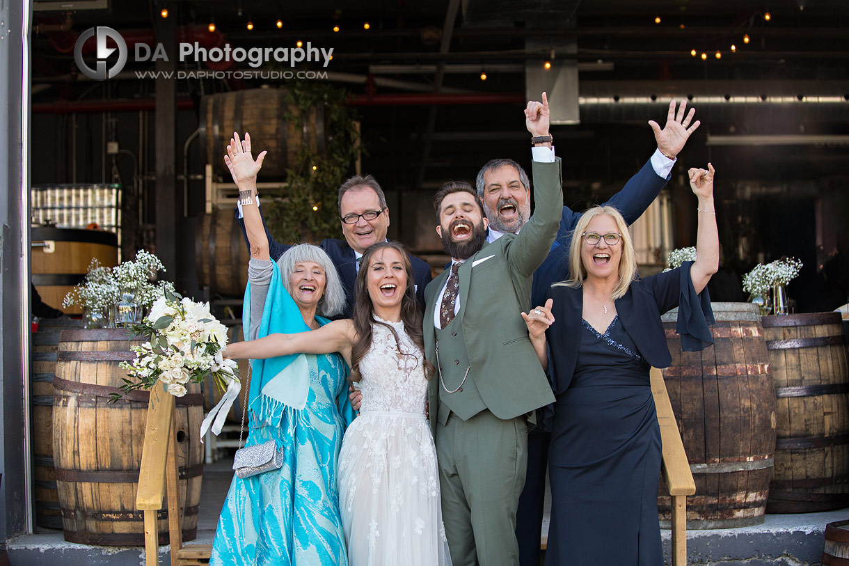 Wedding Photographer at Brewery in Toronto