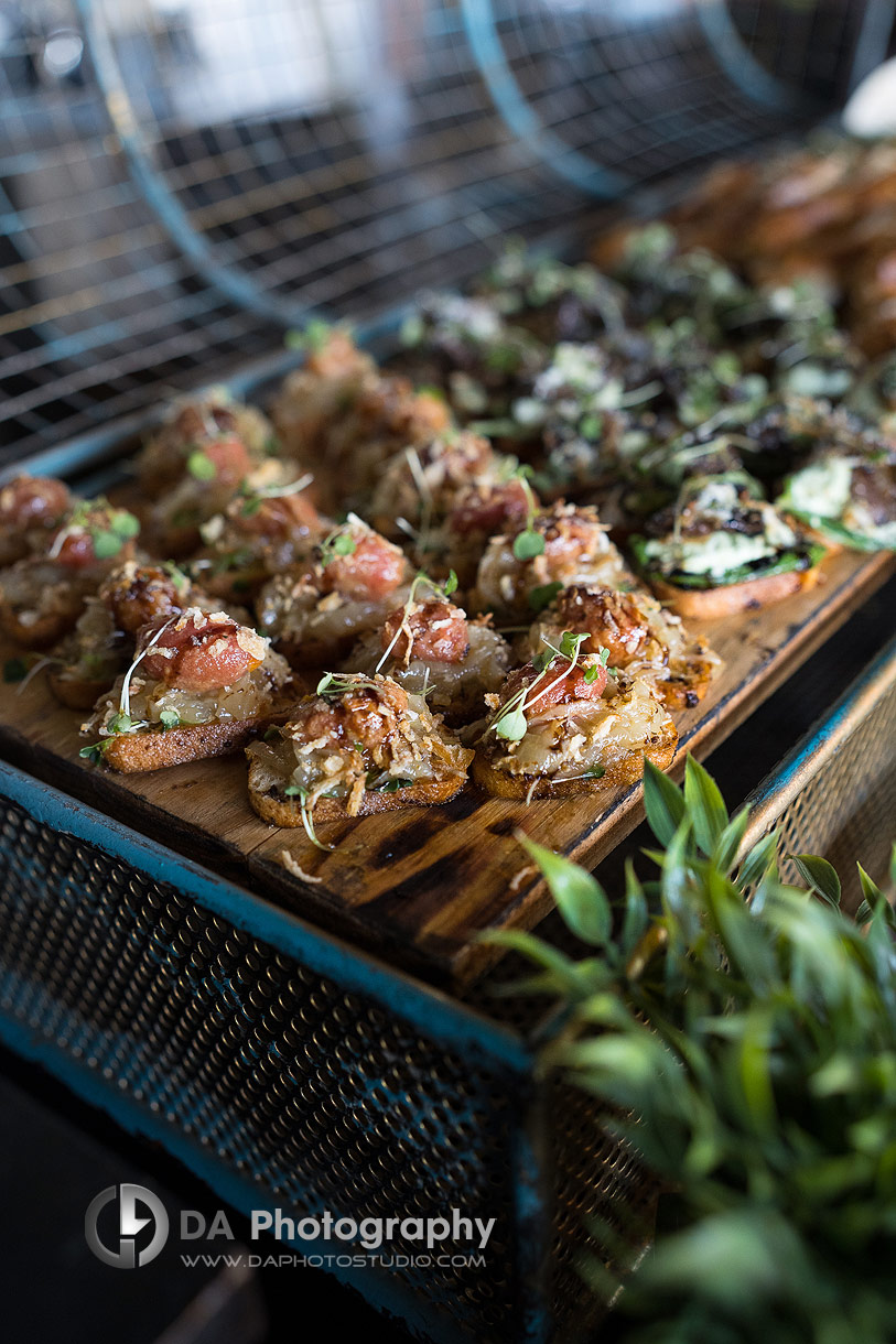 Food for Wedding Reception at Rainhard Brewing Co