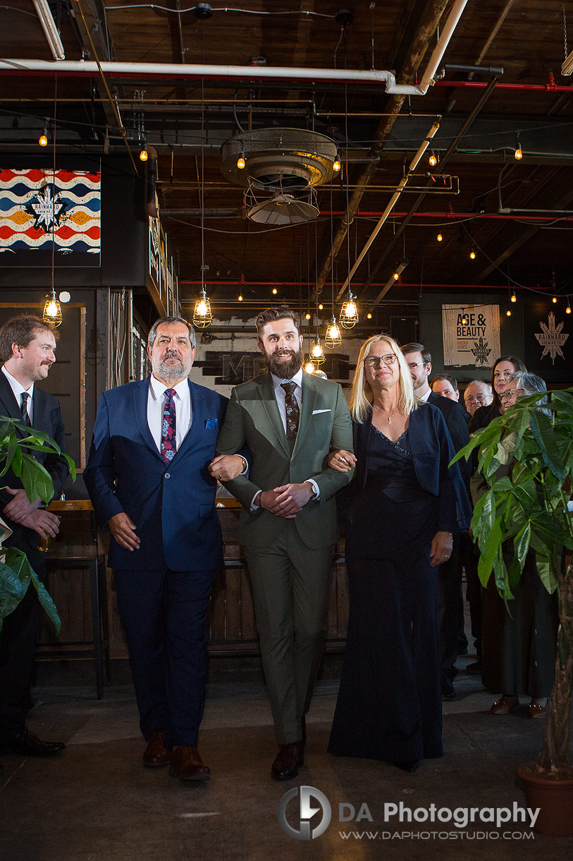 Wedding Photographs at Rainhard Brewing Co.