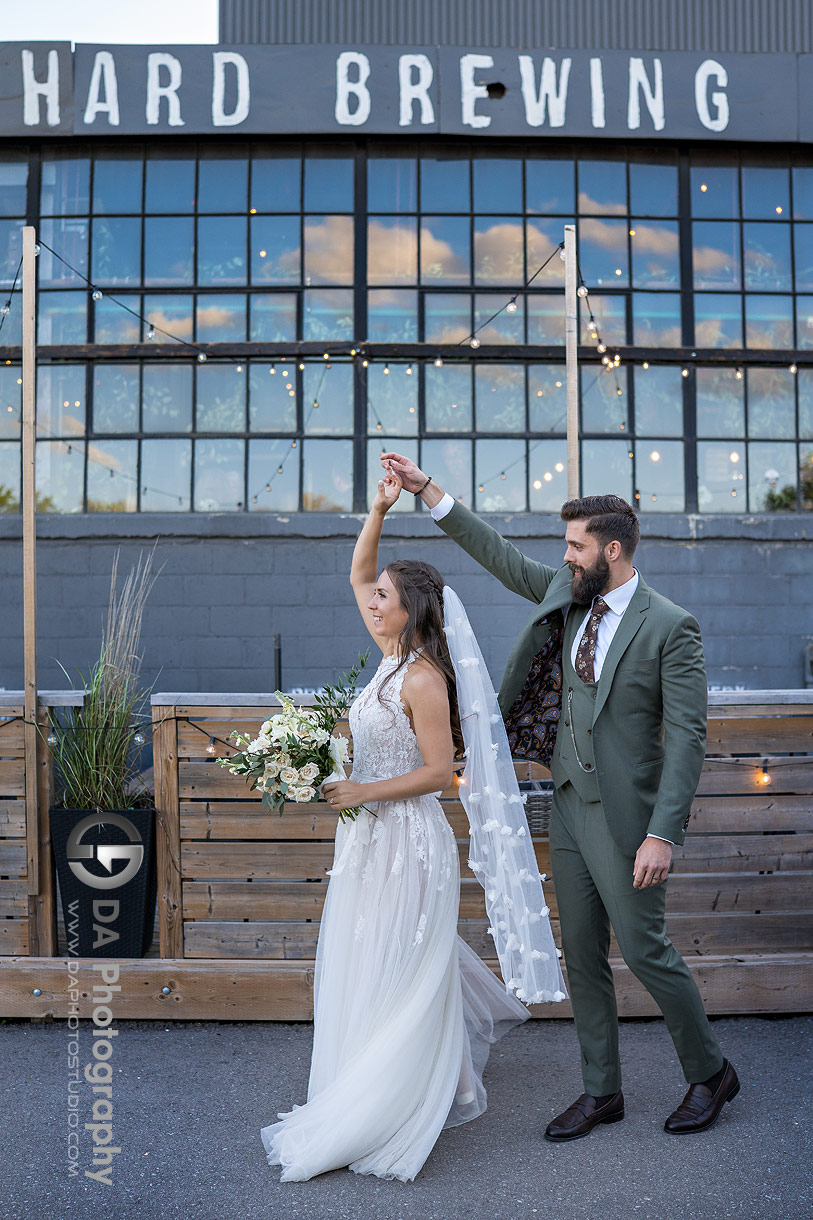 Rainhard Brewing Co. Garden Wedding