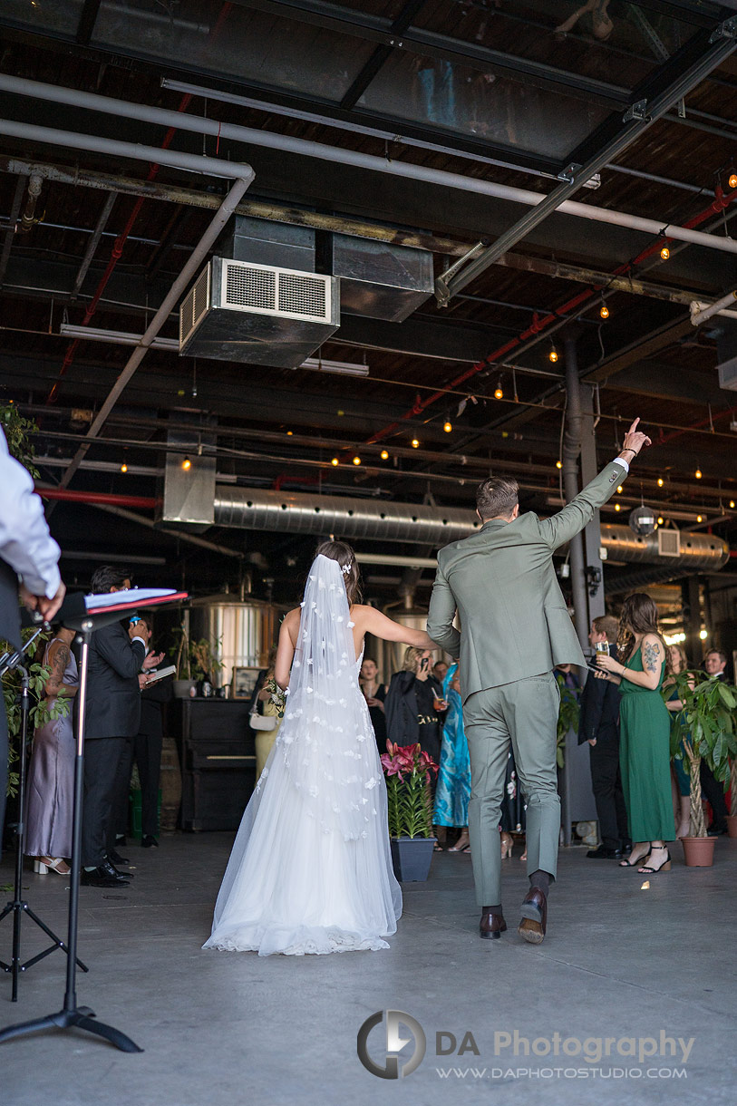 Bride and Groom in Toronto