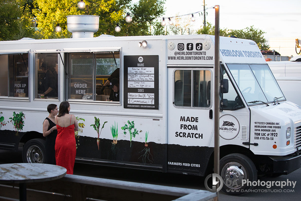 Wedding Receptions at Rainhard Brewing Co. with food truck