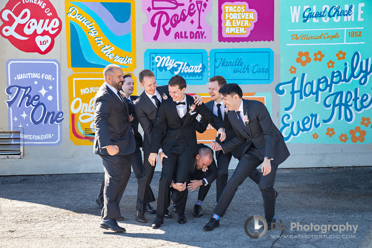 Groomsman at Cellar 52