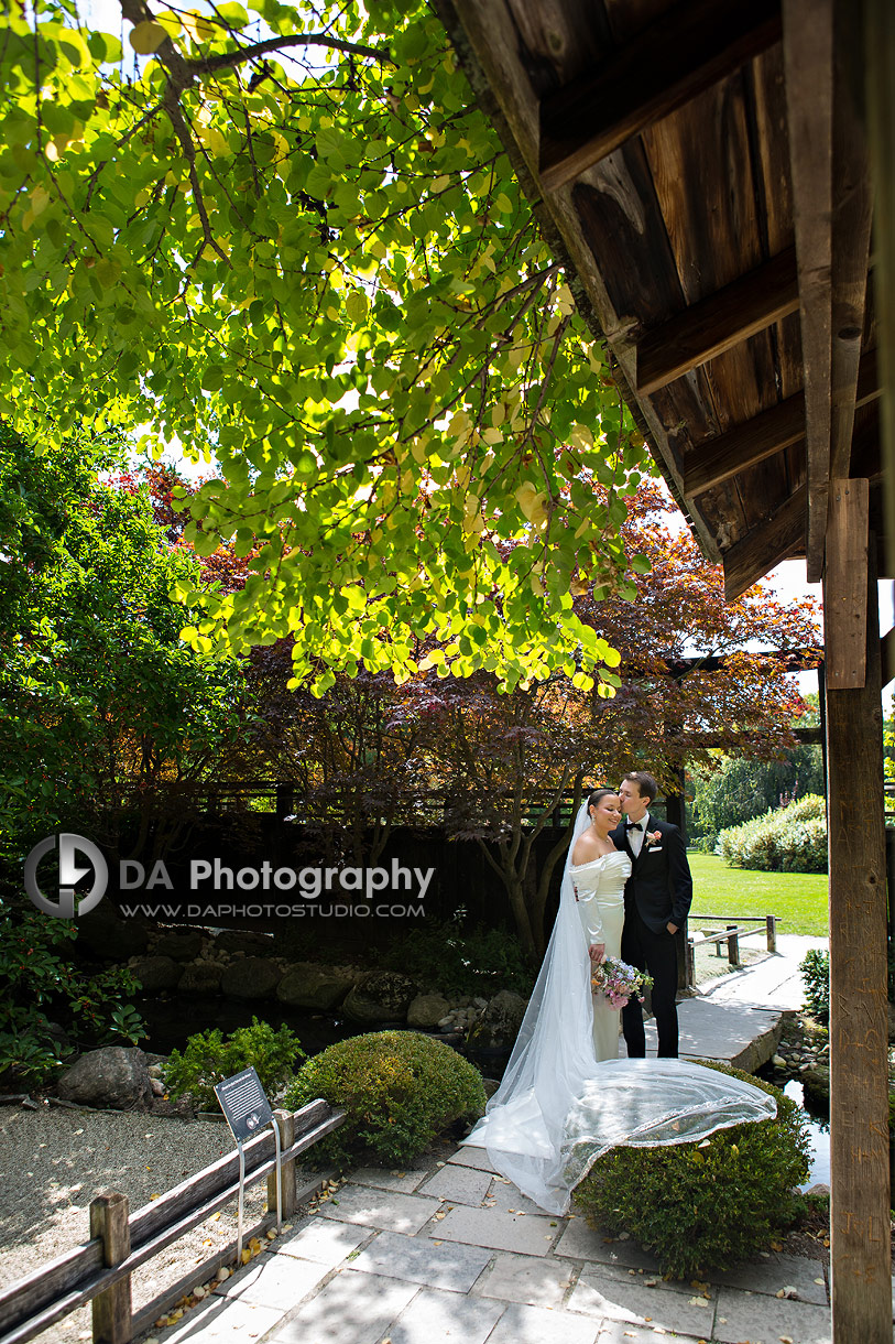 Japanese Garden Wedding Photos in Guelph
