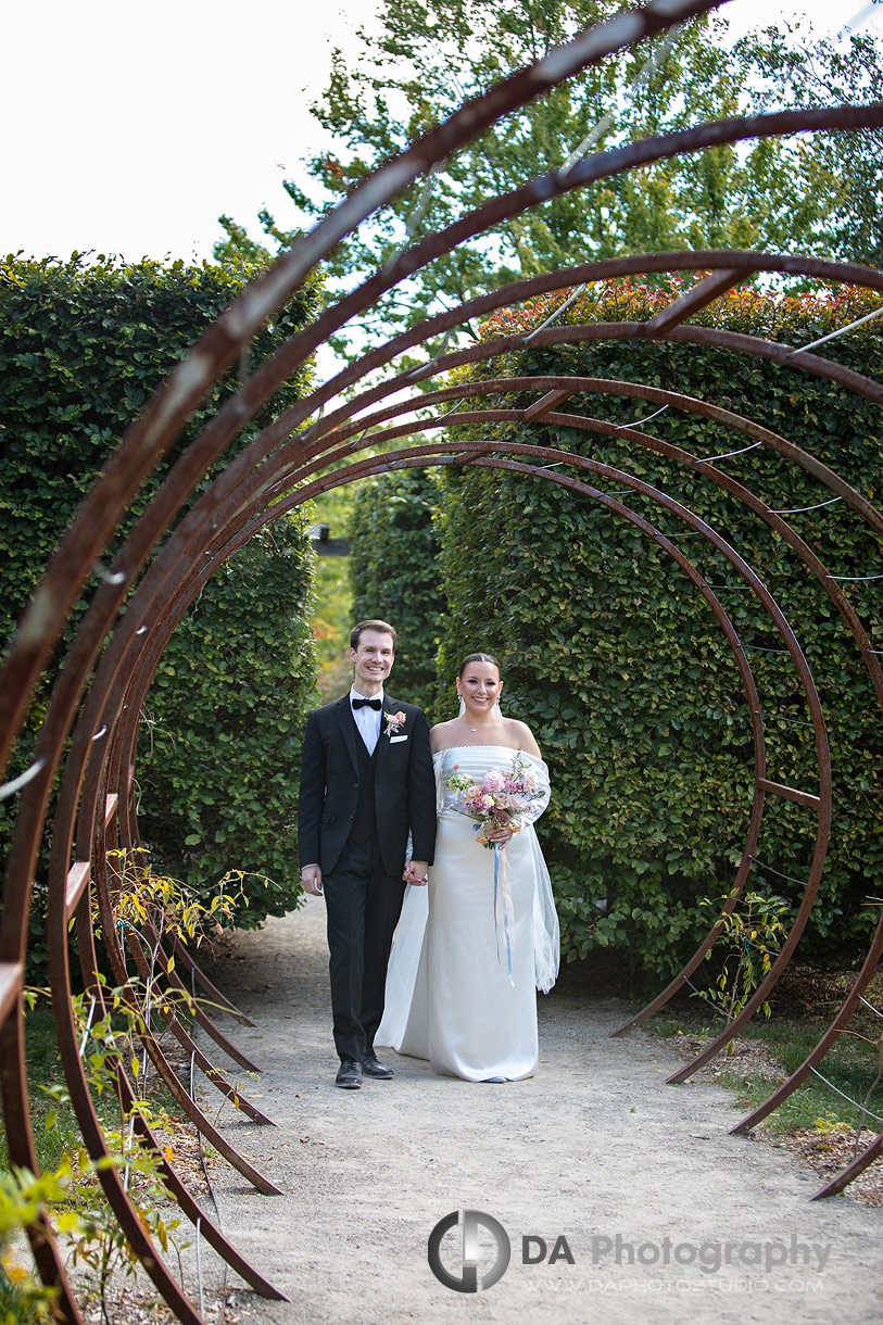 Wedding Photography in the English Garden at the University of Guelph Arboretum