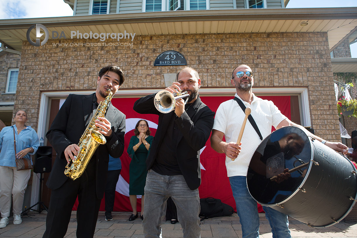 Musicians at Turkish Wedding Ceremony in Guelph