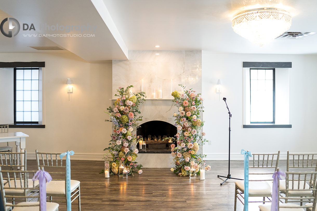 Wedding Ceremony at Cellar 52 in St. Jacobs