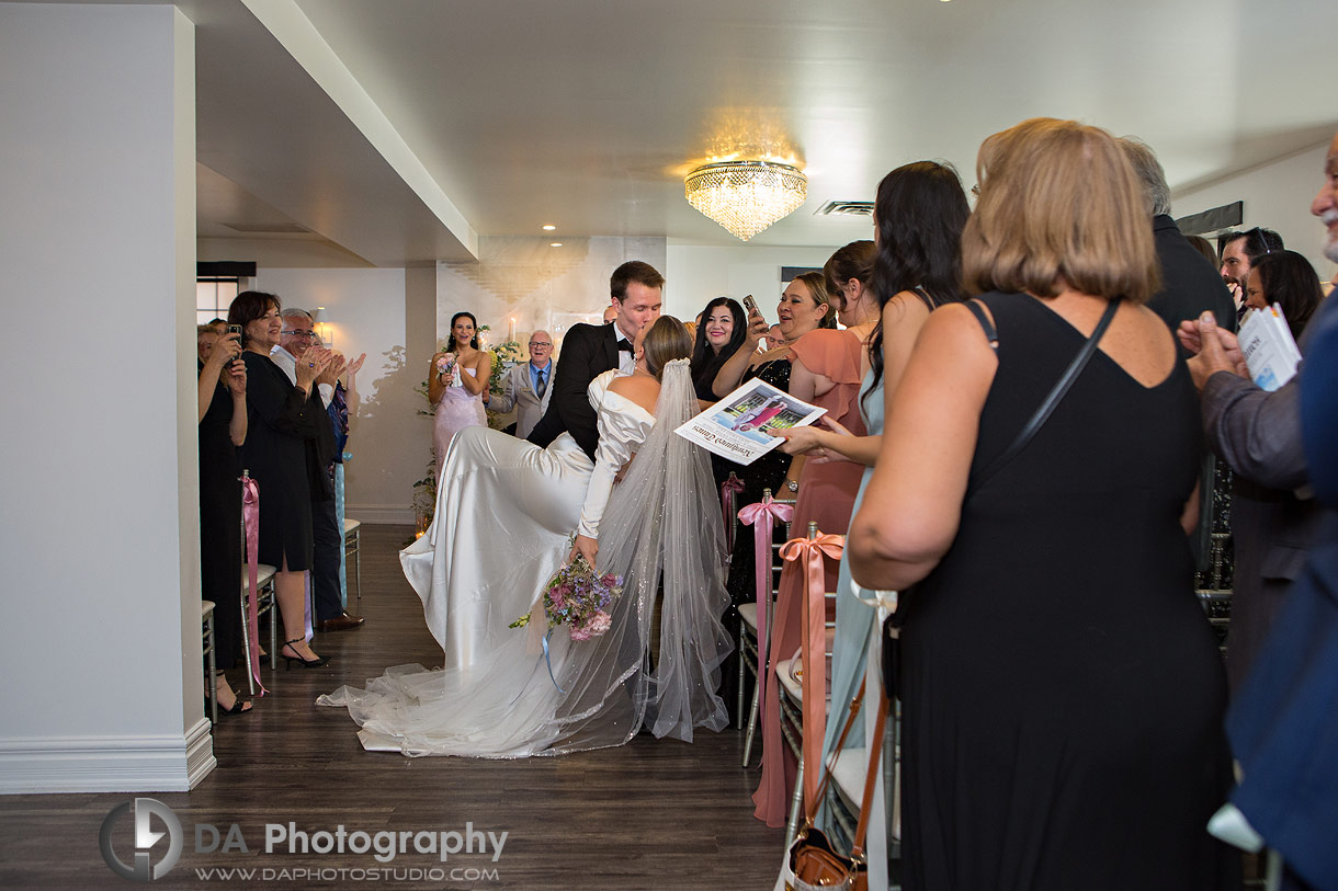 Wedding at Cellar 52 in St. Jacobs