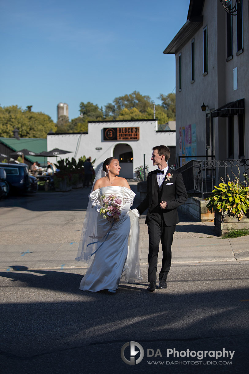 Wedding Photos at Cellar 52 in St. Jacobs