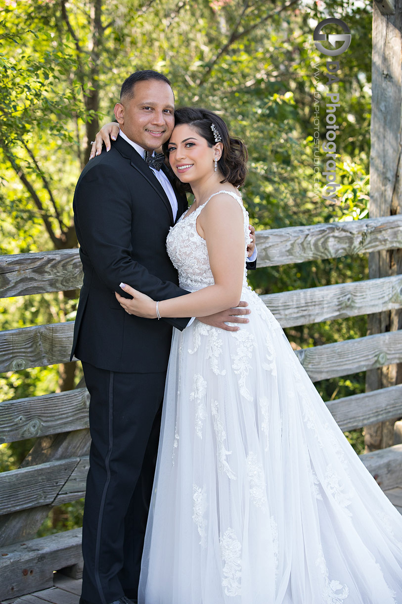 Bride and Groom at Chinguacousy Park