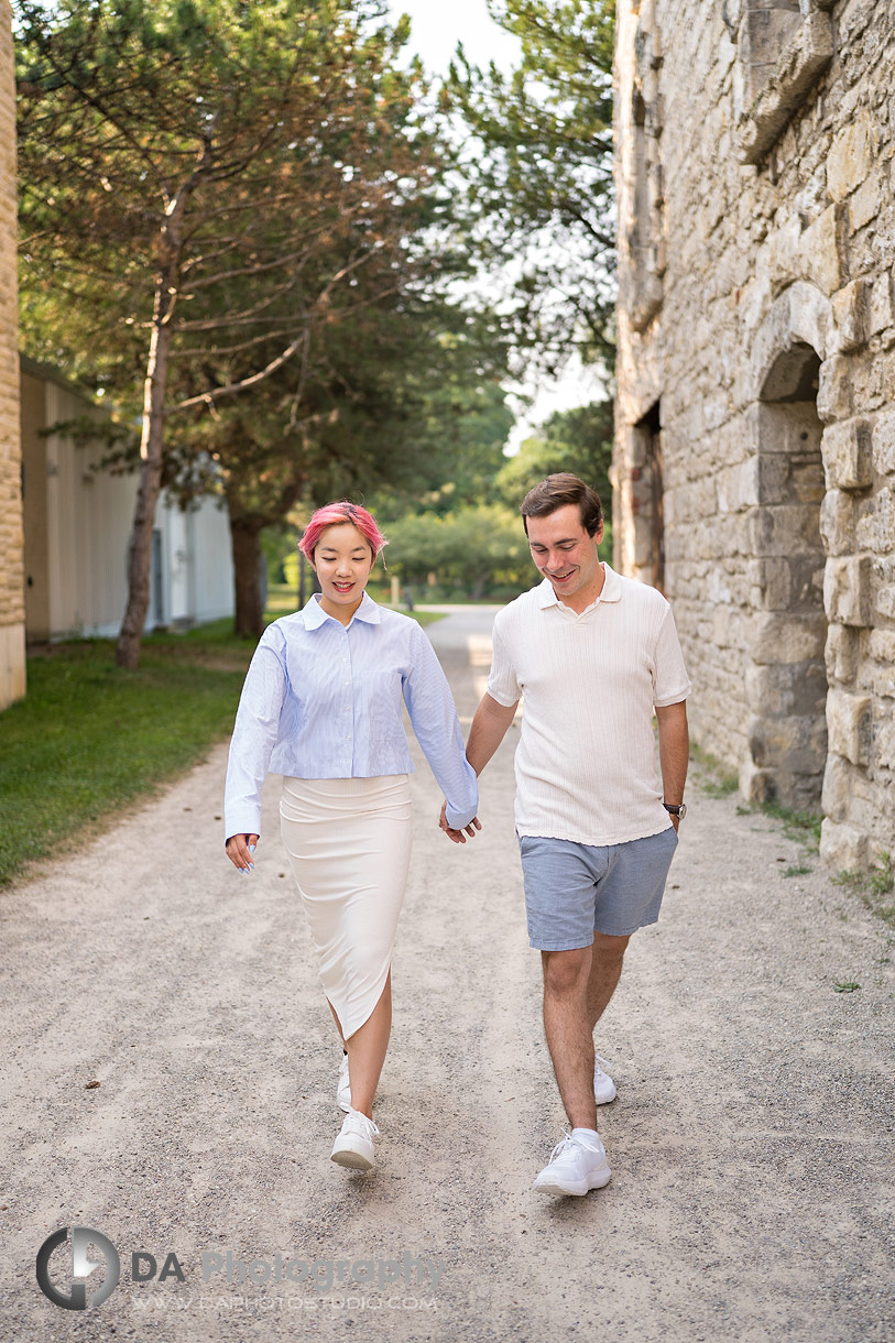 Goldie Mill Ruins Outdoor Engagement