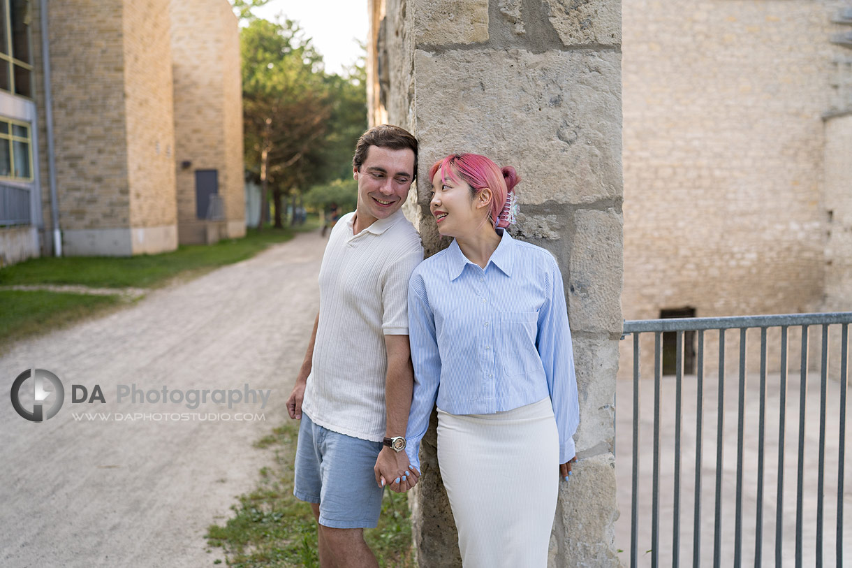 Goldie Mill Ruins Engagement Photographers