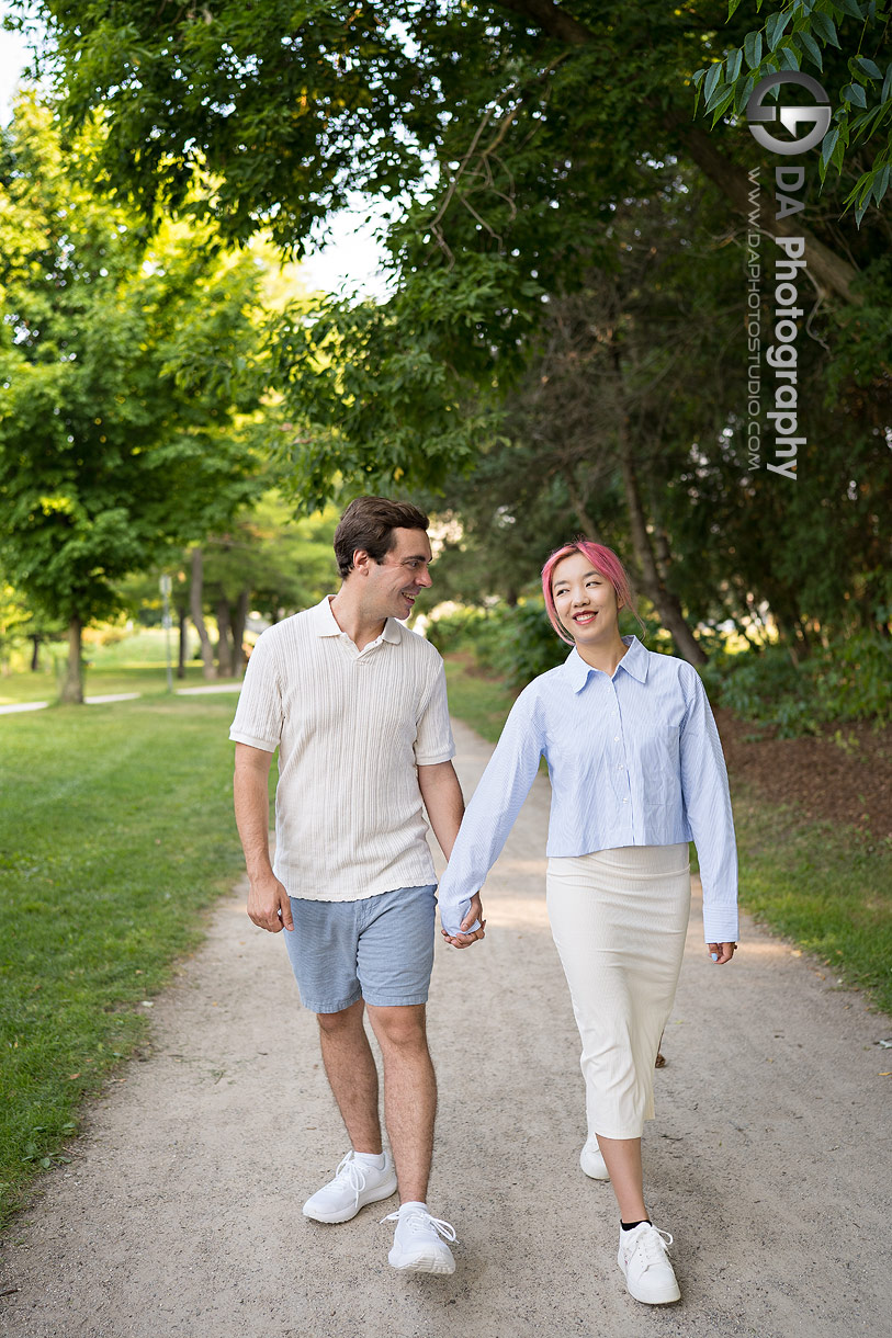 Engagement Photographs at Goldie Mill Ruins