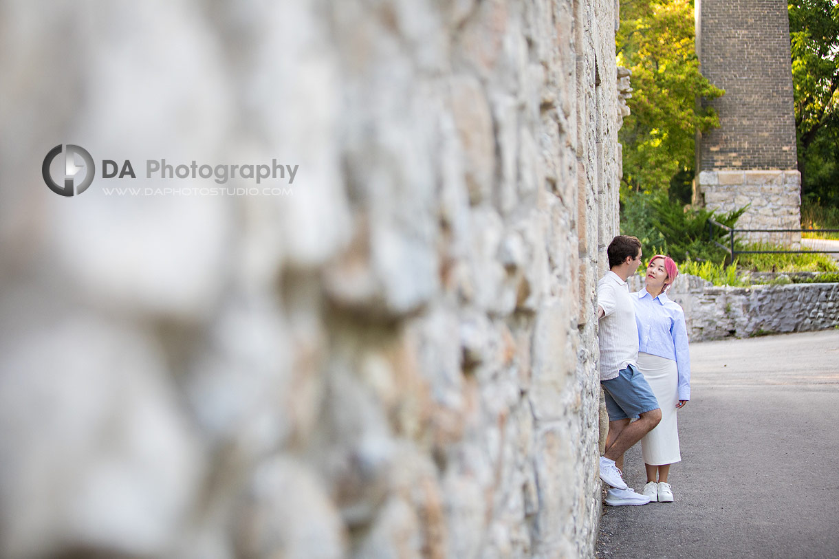 Engagement Photographers for Goldie Mill Ruins