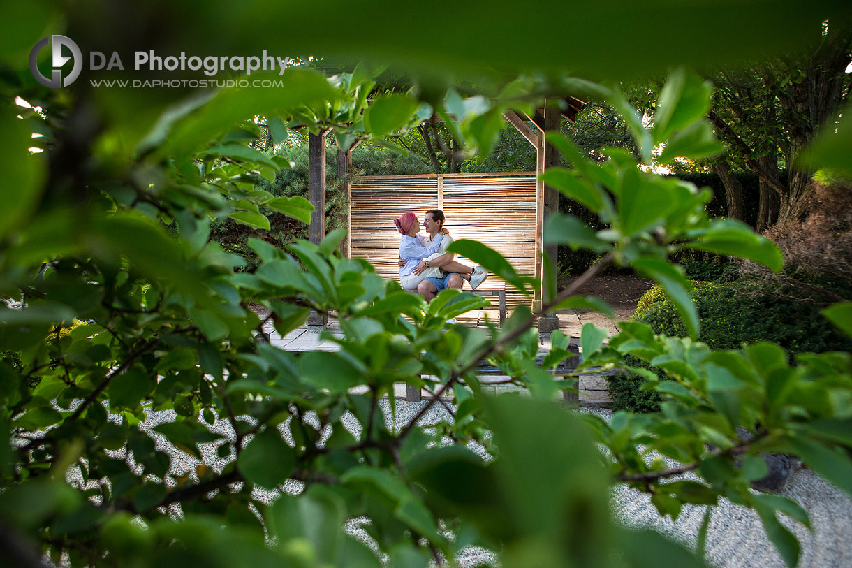 Engagement Photographer at Japanese Garden in Guelph